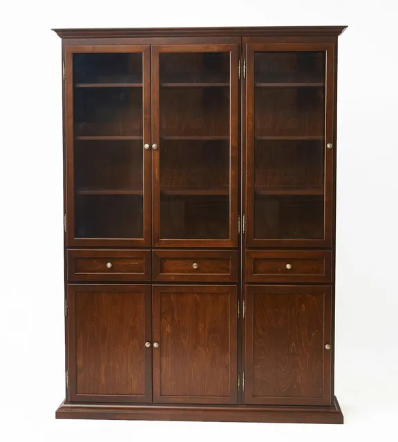 Компоновка шкафов из массива березы "Онегин", Орех, TADORNA 257R-157R-N