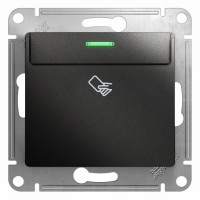 Выключатель карточный для гостиниц, Антрацит, Glossa SE GSL000769