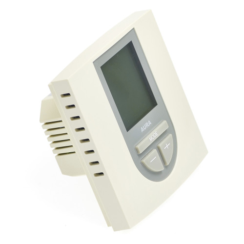 Терморегулятор теплого пола электронный, кремовый, AURA VTC 550