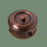Распаечная коробка из меди D80, темная медь, Romatti RD34-80
