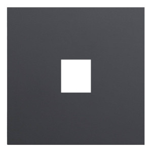 Лицевая панель на механизм инф. роз., Черный сатин, Rikkett 35441 MB