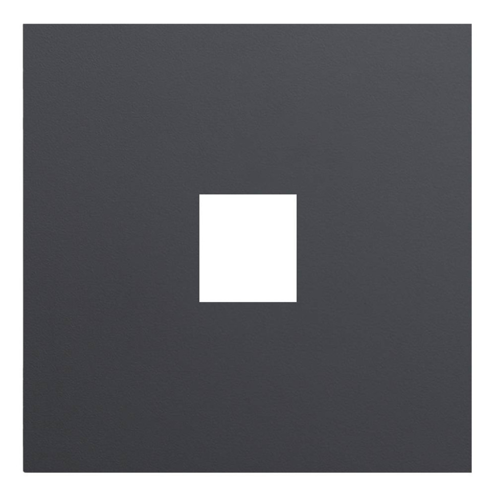 Лицевая панель на механизм инф. роз., Черный сатин, Rikkett 35441 MB