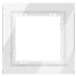 Рамка 1 местная, стекло, Белый, Voltum S70 VLS110101