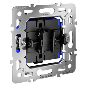 Механизм кнопки без фиксации 1-кл 10А, S70 Voltum VLS0106M