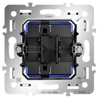 Механизм кнопки без фиксации 1-кл 10А, S70 Voltum VLS0106M