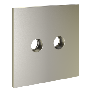 Лицевая панель для розетки телевизионной оконечной TV+SAT, Шелк, S70 Voltum VLS001604