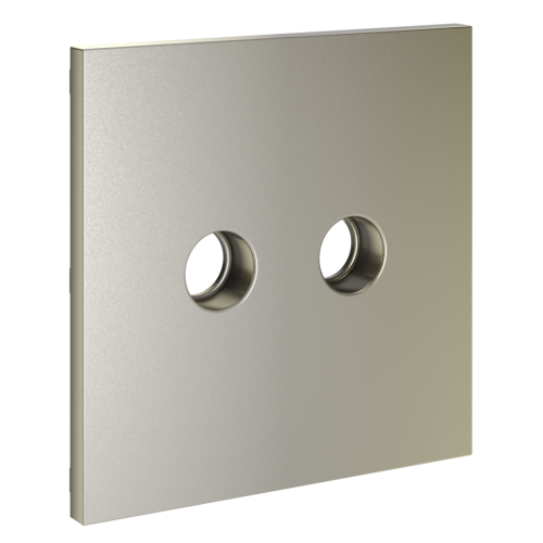 Лицевая панель для розетки телевизионной оконечной TV+SAT, Шелк, S70 Voltum VLS001604