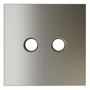 Лицевая панель для розетки телевизионной оконечной TV+SAT, Шелк, S70 Voltum VLS001604