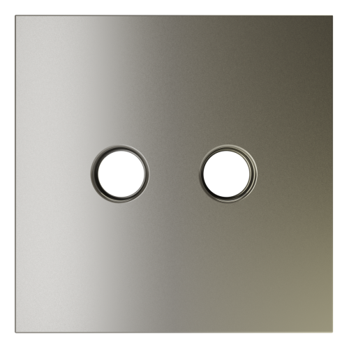 Лицевая панель для розетки телевизионной оконечной TV+SAT, Шелк, S70 Voltum VLS001604