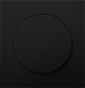 Лицевая панель для диммера поворотного, Матовый карбон, Donel DA DA65030 Лицевая панель для диммера поворотного, Матовый карбон, Donel DA DA65030