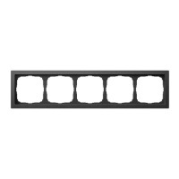 Рамка 5 местная, металл, Оникс, ArtGallery SE GAL312305