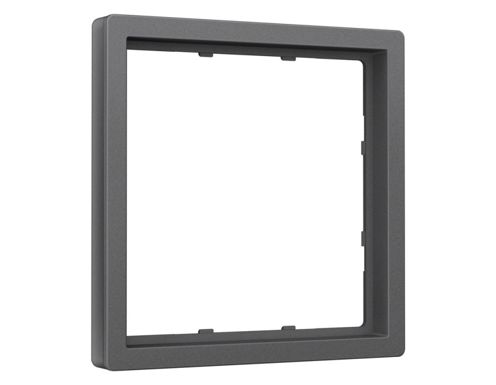 Рамка 1 местная пластик, Антрацит серый, Sigma Mental Ambrella Volt SF150651 Рамка 1 местная пластик, Антрацит серый, Sigma Mental Ambrella Volt SF150651