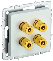 Аудиорозетка, Жемчуг, Brite IEK BR-S40-K36