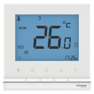 Терморегулятор теплого пола электронный, Белый, AtlasDesign SE ATN000138