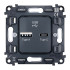 Механизм розетки USB для быстрой зарядки тип A+C, Quant Ambrella Volt VM177