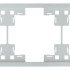 Рамка 3 местная, Серебро, Standart Rikett 35830 SV