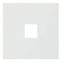 Лицевая панель на механизм инф. роз., Белый сатин, Rikkett 35441 MW