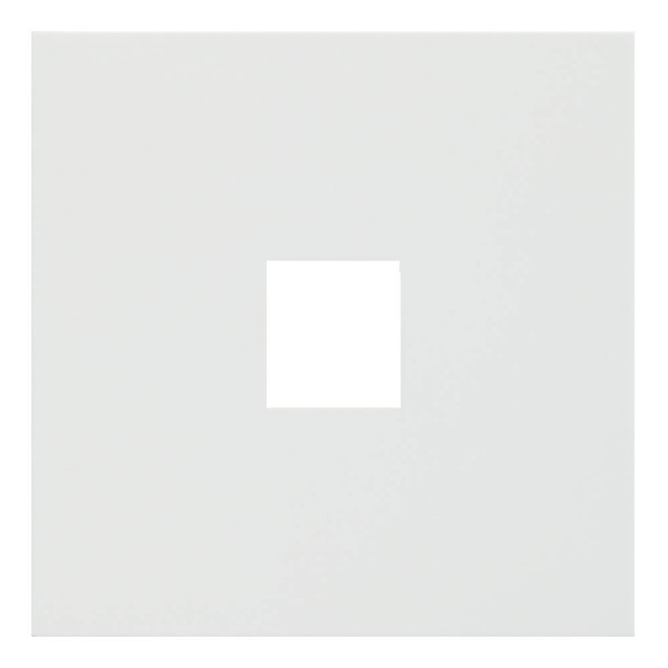 Лицевая панель на механизм инф. роз., Белый сатин, Rikkett 35441 MW