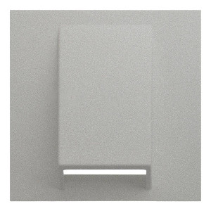 Лицевая панель для вывода кабеля, Платина, Rikkett 35170 PL