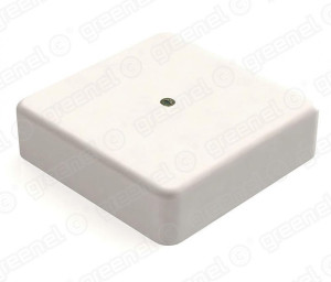 Распаечная коробка пластик D100х29 мм, Белый, Greenel GE41218-01