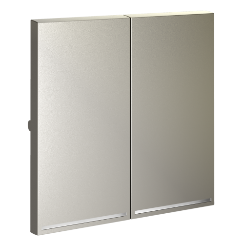 Клавиши для выключателя 2-кл с подсветкой, Шелк, S70 Voltum VLS000404