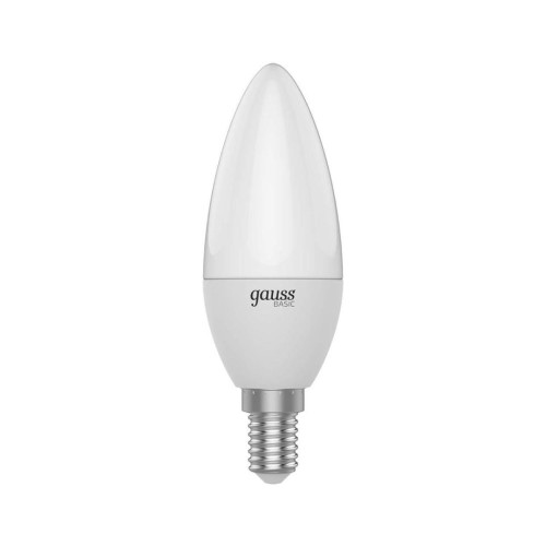 Лампа светодиодная Gauss E14 5,5W 4100К матовая 1033126