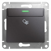 Выключатель карточный для гостиниц, Графит, Glossa SE GSL001369