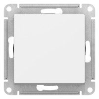 Выключатель 1 кл., 2-полюсный 10А, Белый, AtlasDesign SE ATN000121