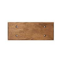 Накладка 3 местная деревянная на бревно D280 мм, ясень в масле, DecoWood ОММ3-280