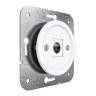 Розетка телевизионная TV (внутренний монт.), Белая ночь, Лахта ТМ МезонинЪ GE35321-40