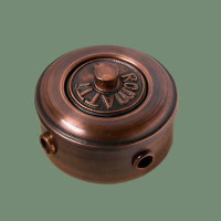 Распаечная коробка из меди D80, темная медь, Romatti RD34-80L-12