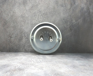 Выключатель тумблерный 2 кл. проходной, металл, Сталь, Petrucci 3066VST