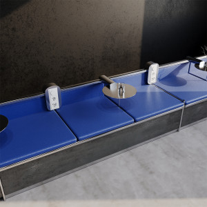 Рамка 3 местная, стекло, Белый, Voltum S70 VLS110301