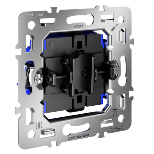 Механизм выключателя 1-кл 10А, S70 Voltum VLS0101M
