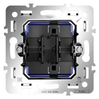 Механизм выключателя 1-кл 10А, S70 Voltum VLS0101M