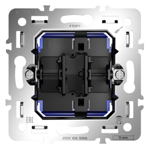 Механизм выключателя 1-кл 10А, S70 Voltum VLS0101M