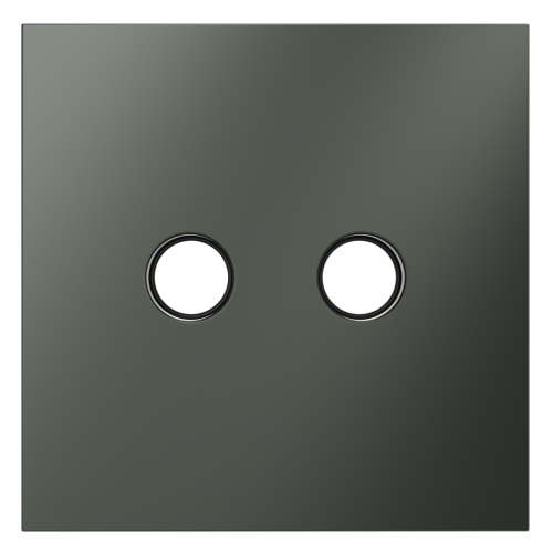 Лицевая панель для розетки телевизионной оконечной TV+SAT, Титан, S70 Voltum VLS001606