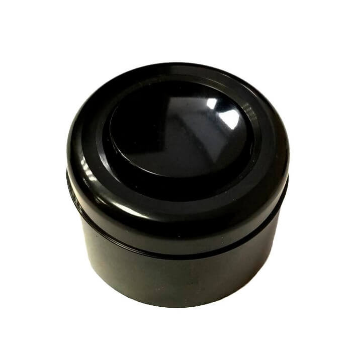 Выключатель пластиковый кнопочный 1 кл., цв. черный, Interior Electric С-2006
