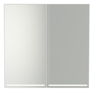 Клавиши для выключателя 2-кл с подсветкой, Сталь, S70 Voltum VLS000405