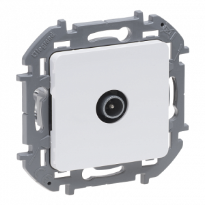 Розетка телевизионная TV оконечная, белый, INSPIRIA Legrand 673870