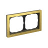 Рамка 2 местная, металл, Золото, ArtGallery SE GAL312402 Рамка 2 местная, металл, Золото, ArtGallery SE GAL312402