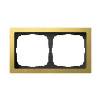 Рамка 2 местная, металл, Золото, ArtGallery SE GAL312402