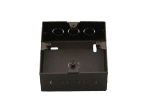 Подъемная коробка 1 местная для рамки, Состаренный металл, Villaris-Loft 4828222