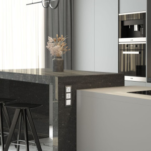 Розетка с З/К и USB зарядкой, тип А+С, Акрил белый, Werkel W1171741