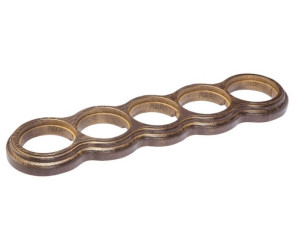 Рамка 5 местная деревянная под декор. накладку, восьмерка, Венге/Золот. патина, Salvador О135ВГЗ Рамка 5 местная деревянная под декор. накладку, восьмерка, Венге/Золот. патина, Salvador О135ВГЗ