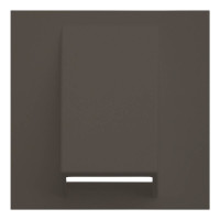 Лицевая панель для вывода кабеля, Капучино, Rikkett 35170 CP