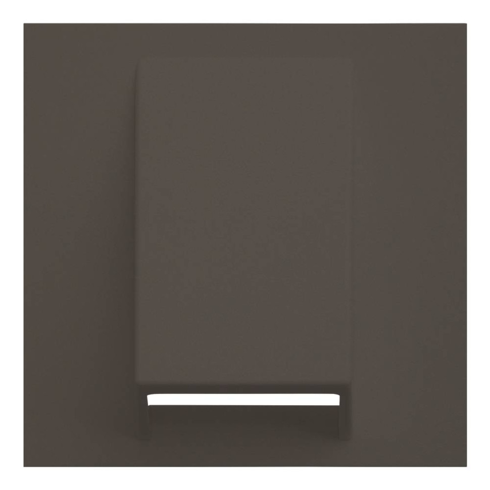 Лицевая панель для вывода кабеля, Капучино, Rikkett 35170 CP