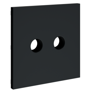 Лицевая панель для розетки телевизионной оконечной TV+SAT, Графит, S70 Voltum VLS001607