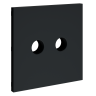 Лицевая панель для розетки телевизионной оконечной TV+SAT, Графит, S70 Voltum VLS001607