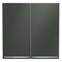 Клавиши для выключателя 2-кл с подсветкой, Титан, S70 Voltum VLS000406